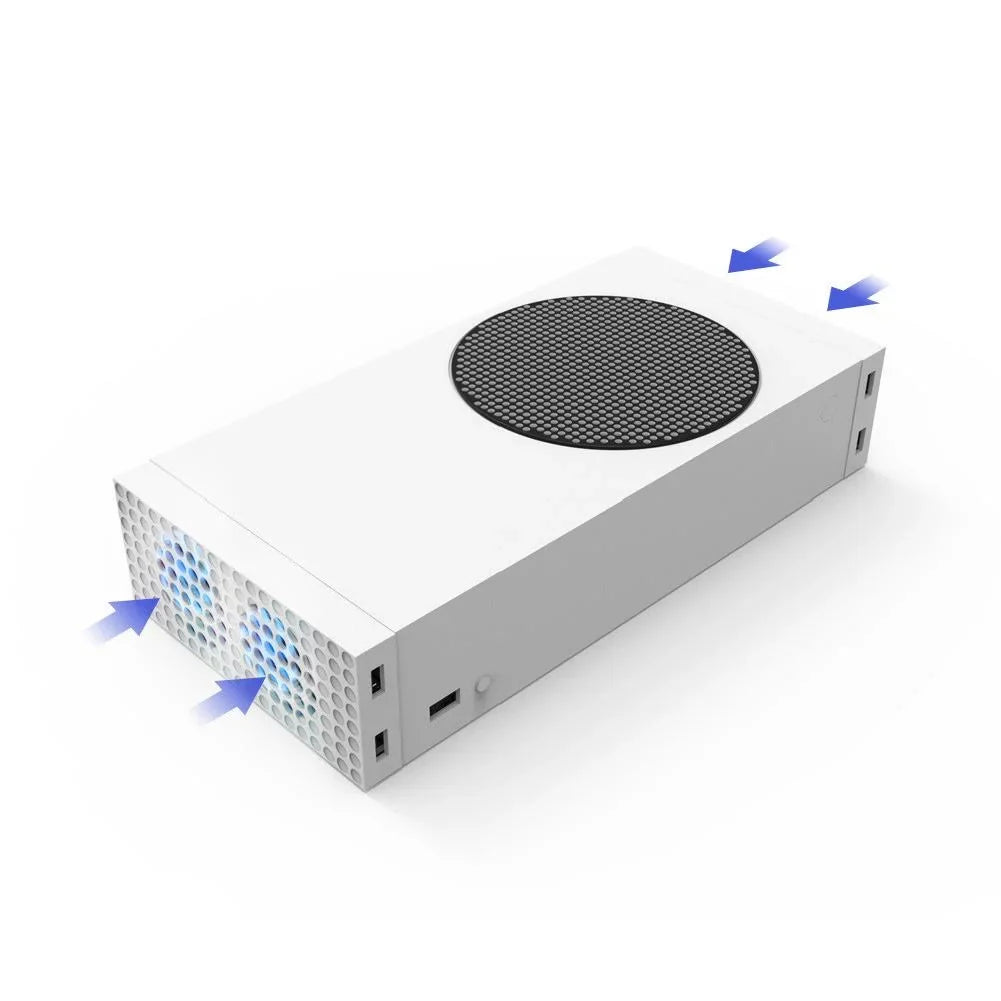 3.54 x Series 1.18 Vertical USB 3 3 1 Stand Console Xbox Functions S in Ports for External x Fans inches Speeds Holder 2 9.53 Cooler