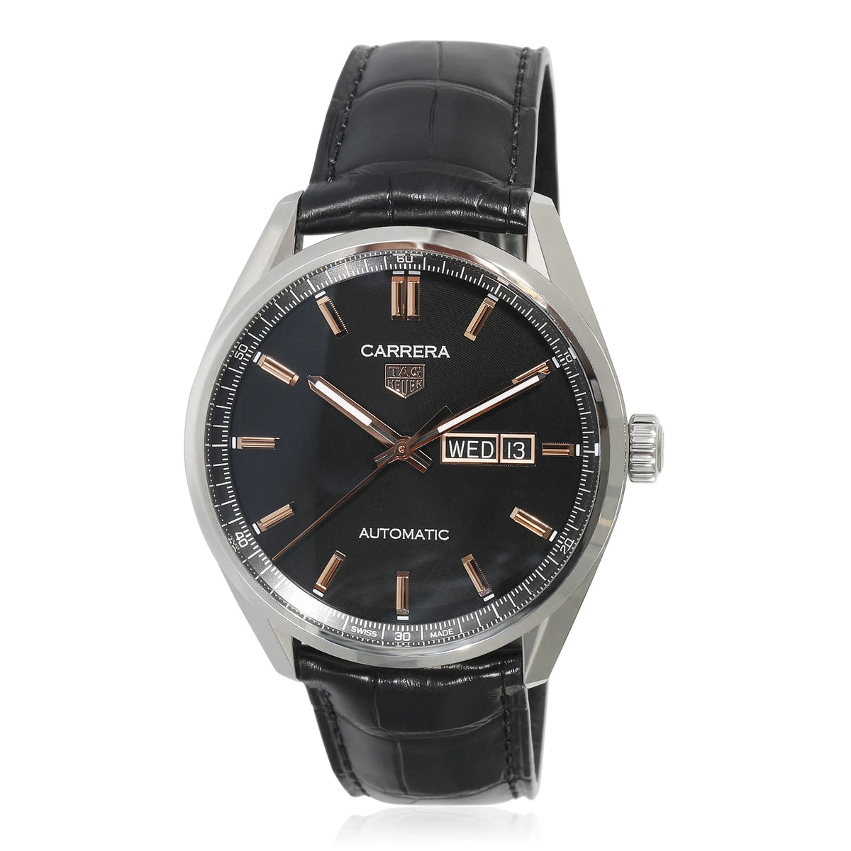 Stainless Carrera WBN2013.FC6503 Heuer Watch in Men's Steel Pre-Owned Tag