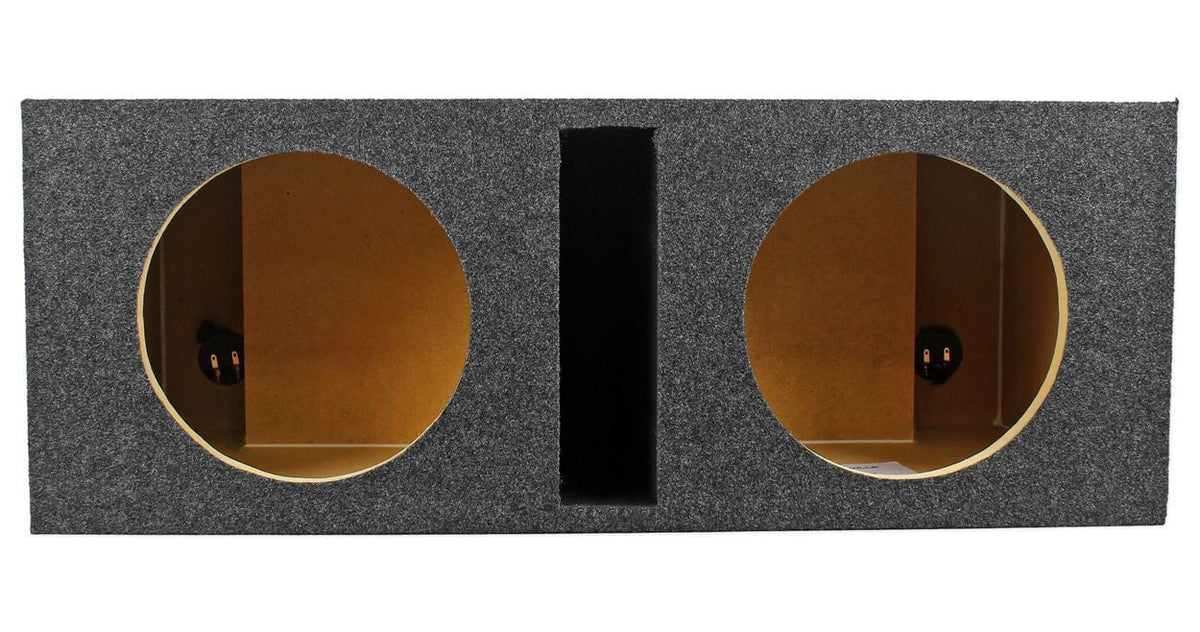 Box (2) Polk Car Audio Sub Enclosure MM1042DVC Subwoofers+Vented 10” Audio 2400w