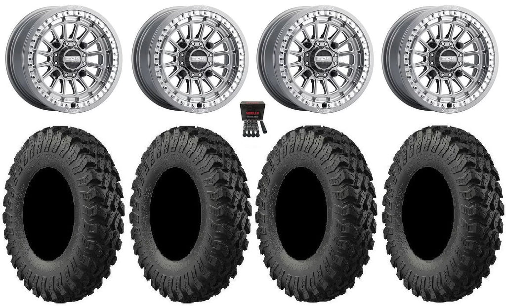 / Gm Maverick 1000 X3 / MotoRally CC 15" Can-Am Bdlk Wheels Delta 32" Tires MetalFX Honda Talon Pioneer