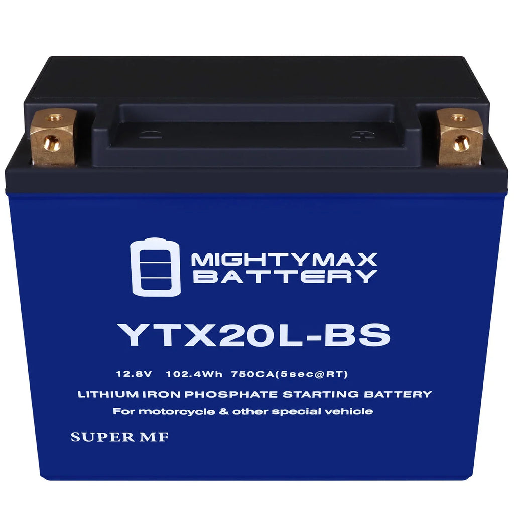 94-07 Battery Lithium GTX SeaDoo RXP Replacement 4-TEZ, compatible All YTX20L-BS with Models