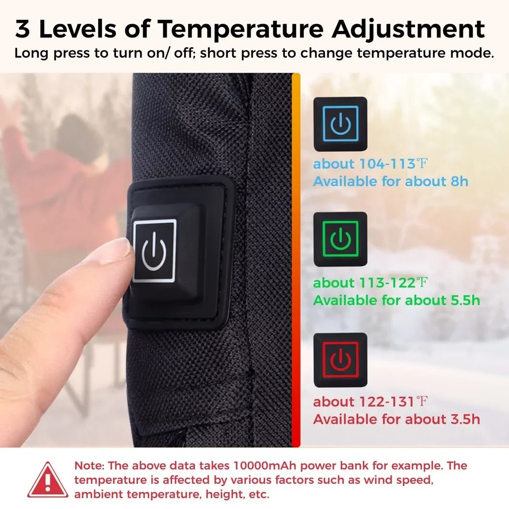 USB Stadium Winter Powered Heating for Seat Seat Heated Portable Activities, Heated Cushion Foldable Seat, Pad, Camping, Hunting Seat Outdoor Fishing, Cushion, Heated Folding