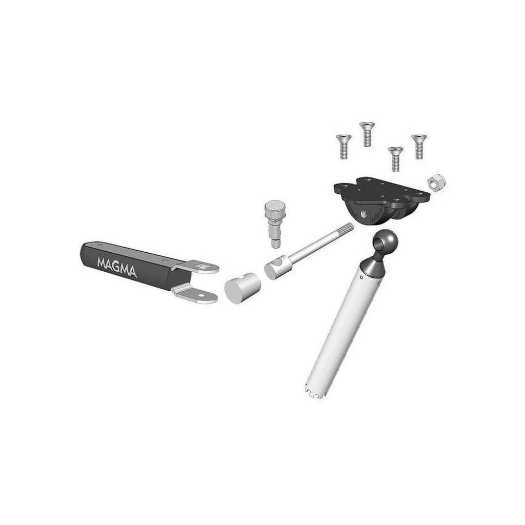 Fish - Magma for Grills T10-355 All-Angle Rod Mount LeveLock Rectangular Holder