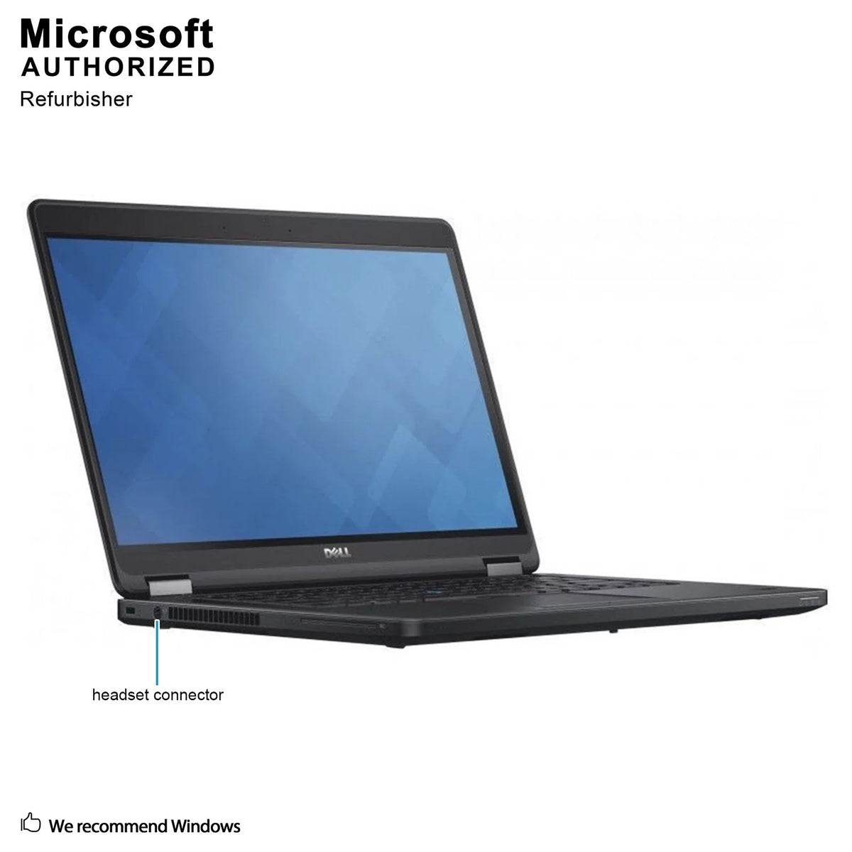 Intel DDR3L, Grade warranty 14.0 Latitude VGA, Core USB A 2.1Ghz, 3.0, Used HDMI, I3-5010U Languages (EN/ES/FR), Laptop, E5450 year 8G 500G, 1 W10P64-Multi Dell Support