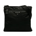 Crossbody Bag Fabric (Good) Crossbody Pre-Owned Unisex Prada Tessuto Black Nylon Authenticated
