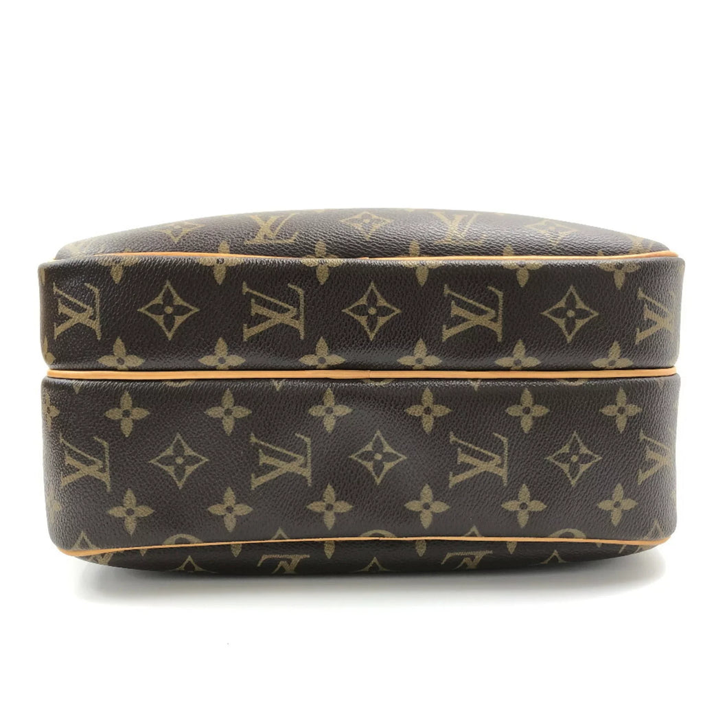 (Fair) M45254 Monogram Shoulder Bag Pre-Owned Canvas Women's Vuitton Louis VUITTON Reporter PM LOUIS