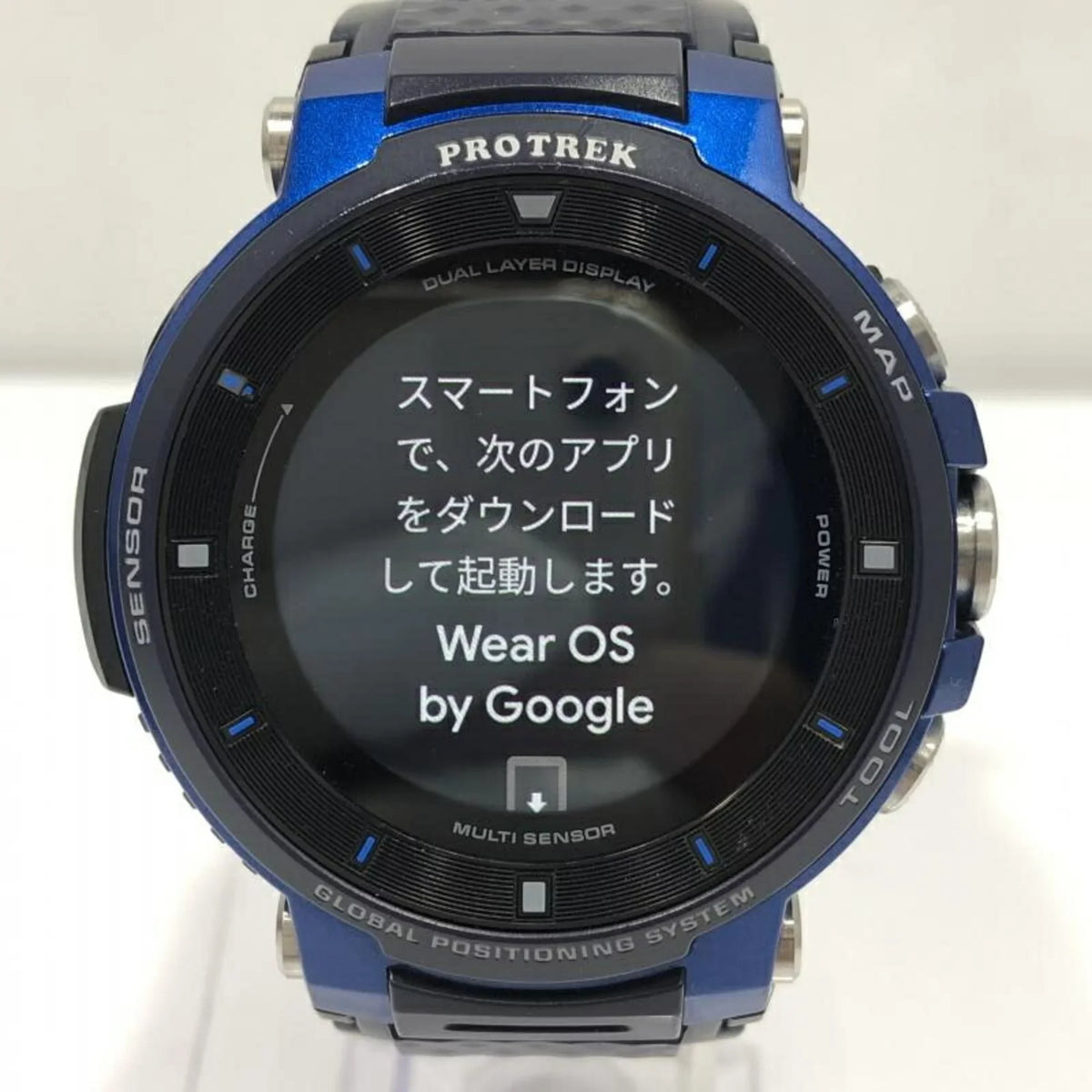 Casio smart box WSD-F30 with Trek Pre-Owned watch (Fair) PROTREK Pro CASIO
