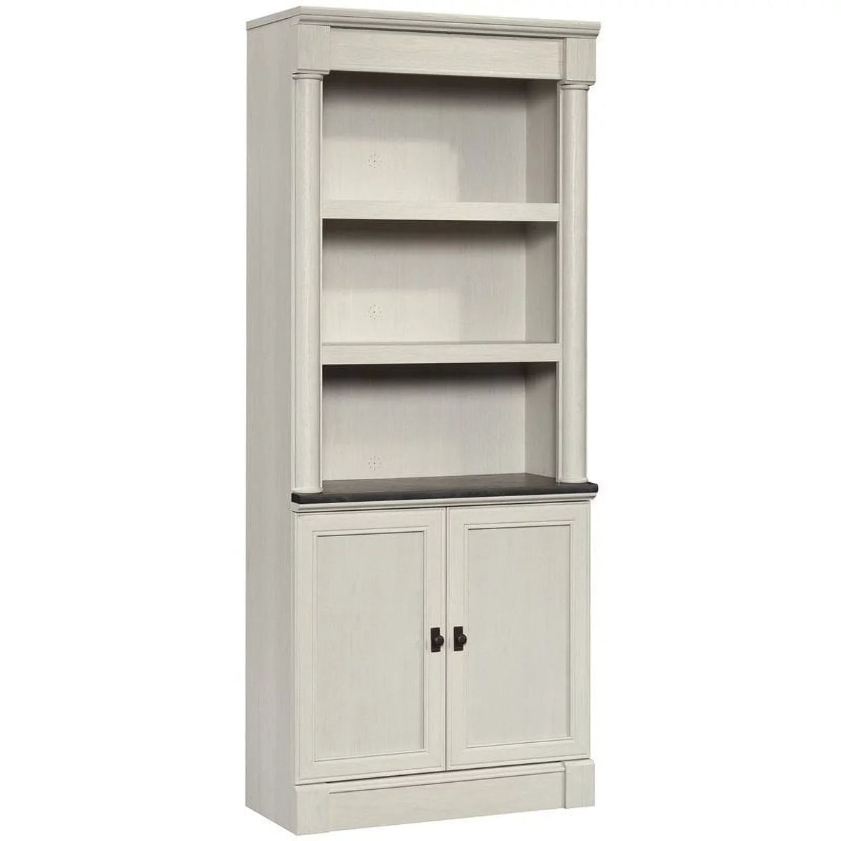 Glacier Palladia Sauder Library Bookcase, Finish Bookcase Oak 5-Shelf