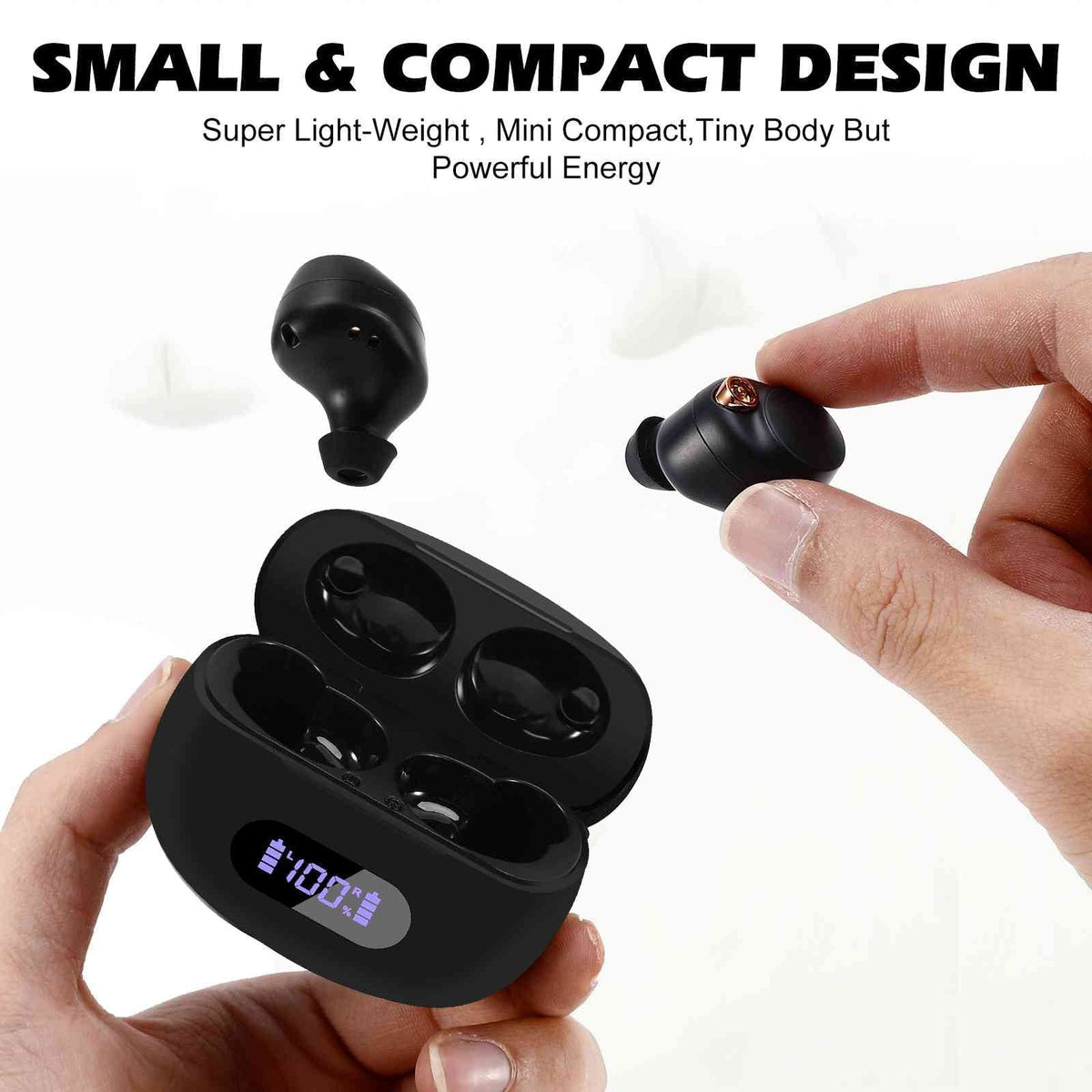 Y700 Balanced, Charging Case, Lenovo Connect, True 5.2 Compatible Black, Bluetooth with UrbanX Bluetooth + Water Connection, Bass Earbuds (2023) Dual Boost Legion Wireless IPX5 Resistance,