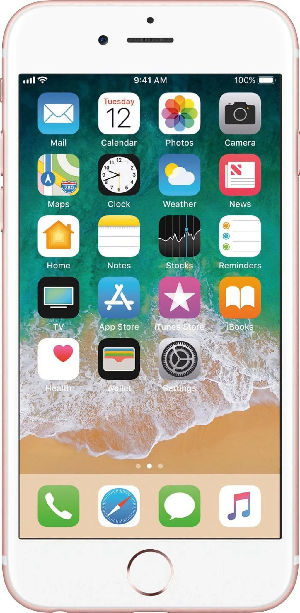 Rose Gold (Refurbished) iPhone 6s 32GB Restored (TracFone)