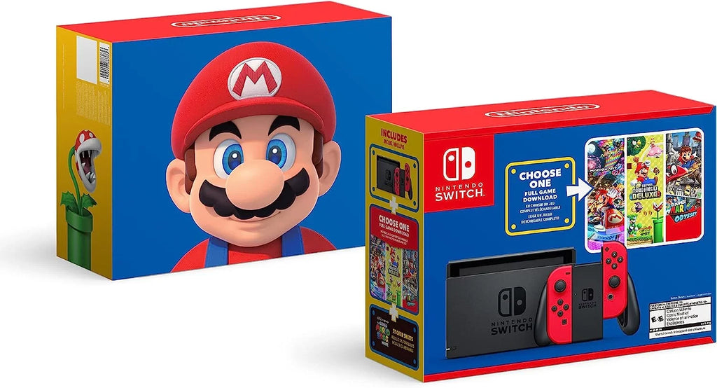 Switch HADSKACLK Nintendo Mario (Refurbished) Bundle Restored Choose One