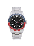 Tudor Bay Heritage Watch Black Mens 79830RB Automatic Steel Dial Black GMT