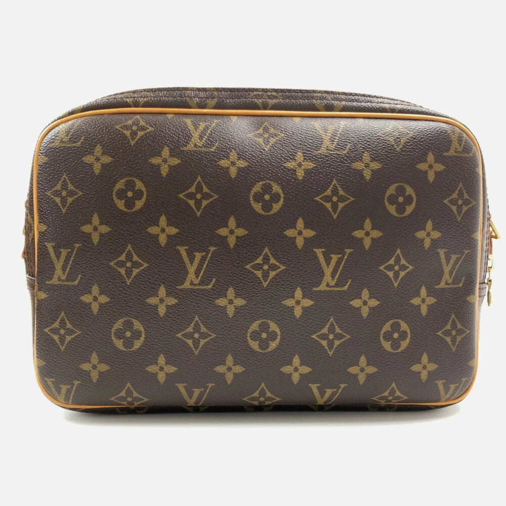 (Fair) M45254 Monogram Shoulder Bag Pre-Owned Canvas Women's Vuitton Louis VUITTON Reporter PM LOUIS