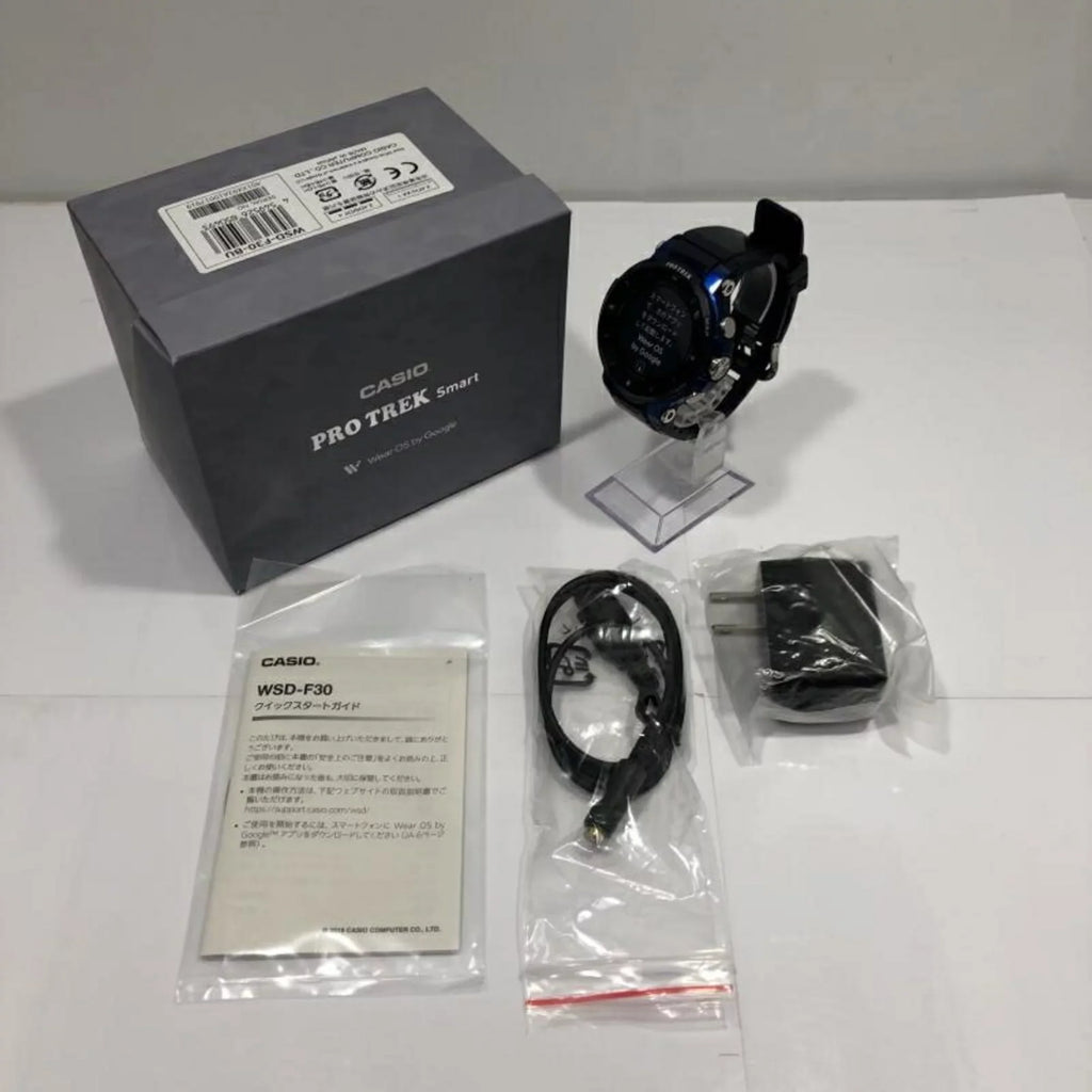 Casio smart box WSD-F30 with Trek Pre-Owned watch (Fair) PROTREK Pro CASIO
