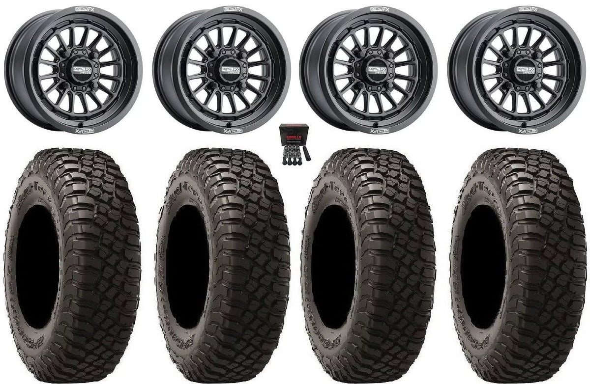 XP XP Delta Wheels PRO Black 15" 35" Polaris BFG XP RZR Ranger / KM3 / 1000 MetalFX Tires 900/1000