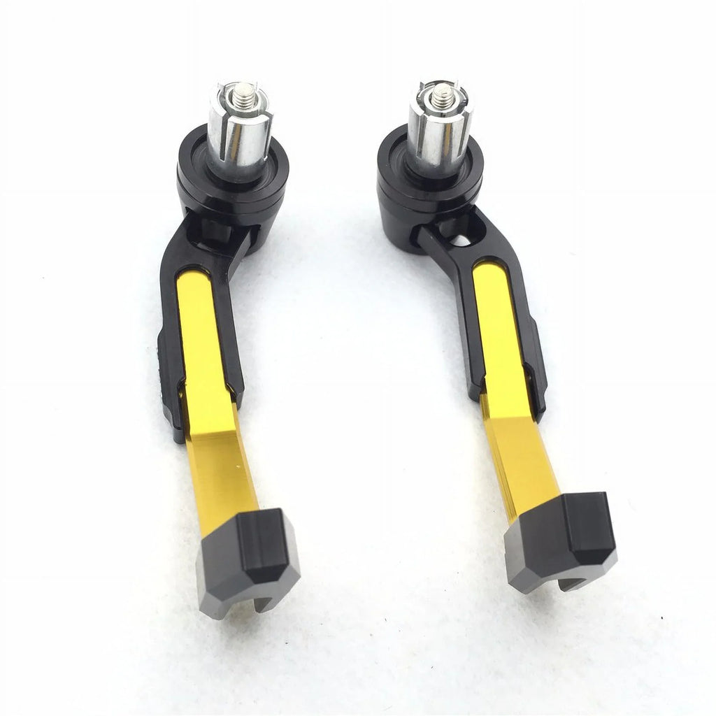 Brake 22mm Suzuki Clutch Ninja Adjustable Angel Black Climber Motorcycle Length Guard For Aprilia HTT-MOTOR Pro RM GSXR GSX Gold Lever Kawasaki DR Total Hayabusa Protect CNC Protector Proguard