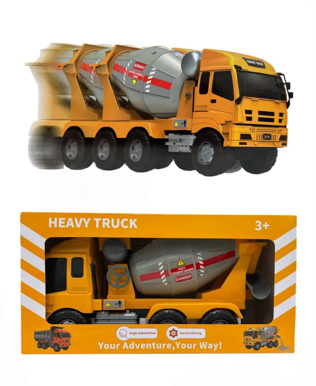 Cement Mixer Concrete XL Big Truck Cool Truck Daddy - Toy