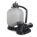 1.5HP Sand 4500GPH Filter Multi-Port inch Pool XtremepowerUS Set Filter Aboveground System with 19" Pump