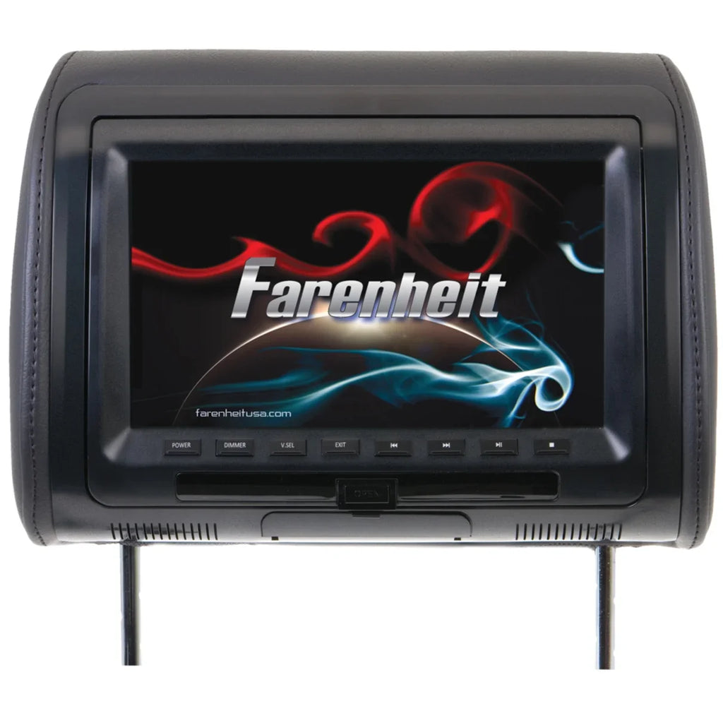 DVD LCD, Car 9" Player, Farenheit HRD-91CC 16:9