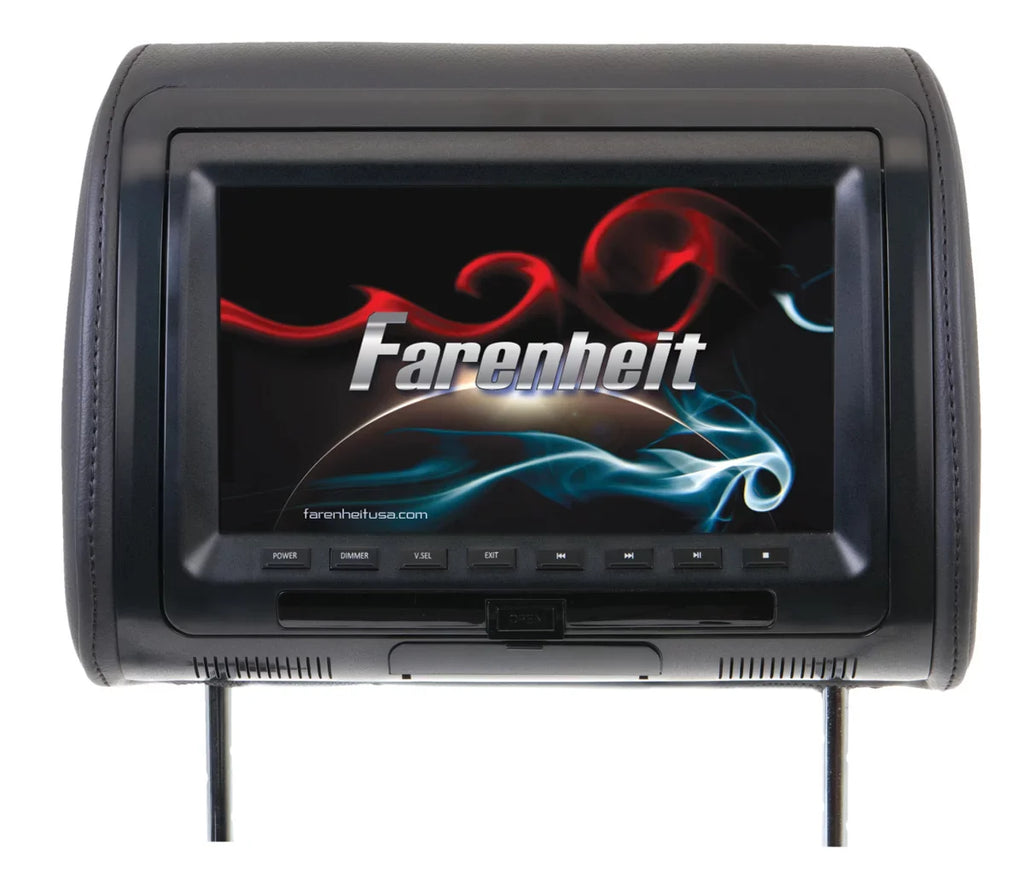 DVD LCD, Car 9" Player, Farenheit HRD-91CC 16:9
