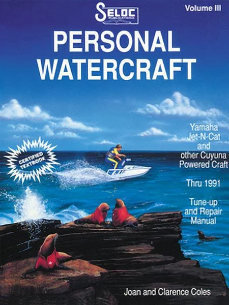 9600 Yamaha 87-91 Vol.III-All Seloc Manuals Pwc