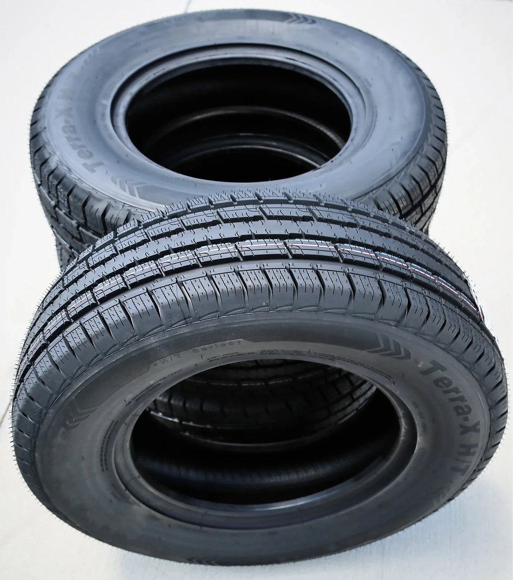2014-18 Chevrolet SLE 1500 GMC 115T 4 Waterfall Tires of (FOUR) Fits: Set Silverado H/T 2010-21 265/70R17 Sierra Terra-X WT, 1500