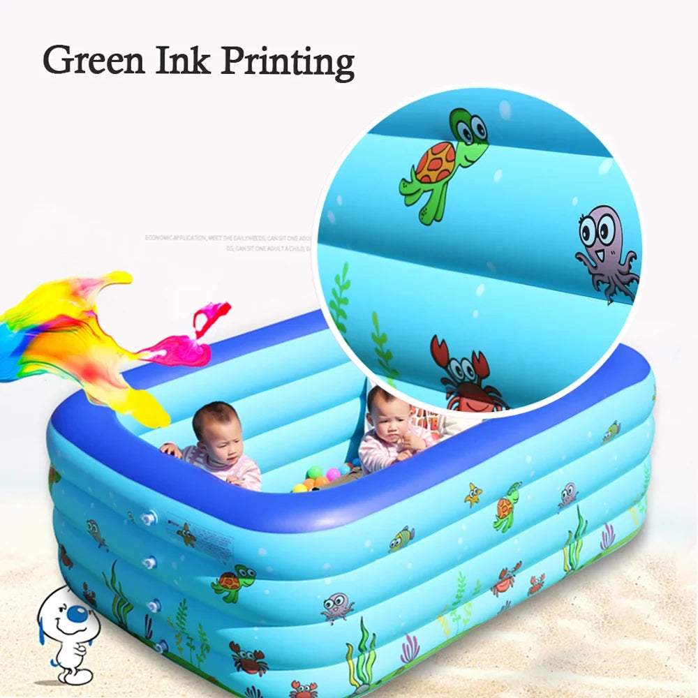 Pool Pool Children Inflatable Bathtub Outdoor Eccomum Baby Kid Basin Swimming Swimming Portable