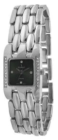 Crystal Watch Women's Bracelet Gold-tone Adjustable 7035S Peugeot Swarovski