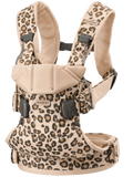 Baby BabyBjorn Cotton Beige/Leopard Mix, Carrier One,
