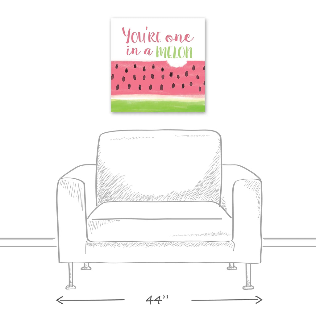 Creative Melon Art Products Canvas One in 20x20 Wall A
