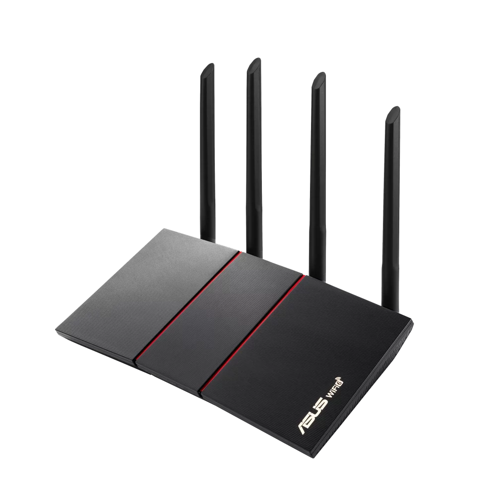 6 Speed GHz Wi-Fi - Ethernet UNII 5 - RT-AX55 Gig... x Band - Wireless Broadband External) - Antenna(4 x - ISM Router Band MB/s IEEE 4 Port x 802.11ax 225 Wireless Network 1 x - 4 - GHz Port Asus 2.40