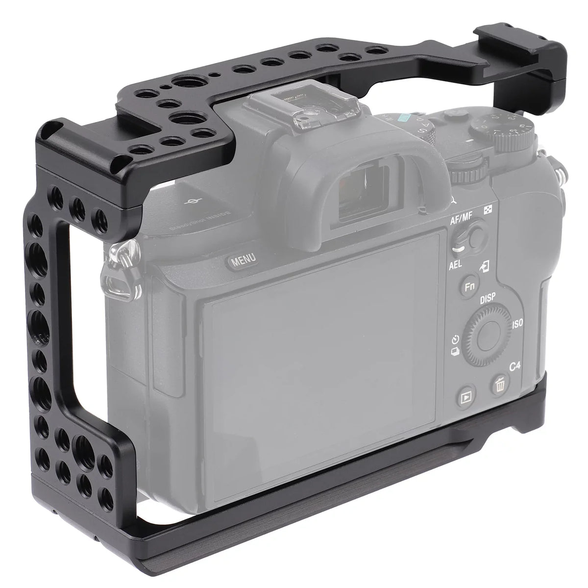 Screw Inch Htovila Alloy A7M3 with Replacement Camera Holes Inch A7R3 Cage Shoe 3/8 A9 for Camera Aluminum Mount Mirrorless 1/4 & Cold Sony Video Cage
