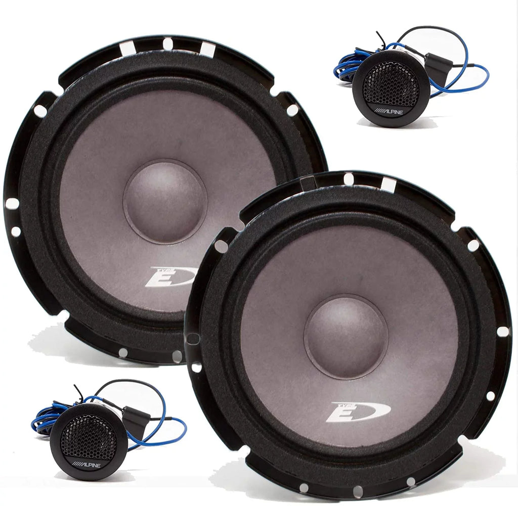 (Pair) 280 Watt Audio Car Component SXE-1751S 6.5" Alpine Speakers