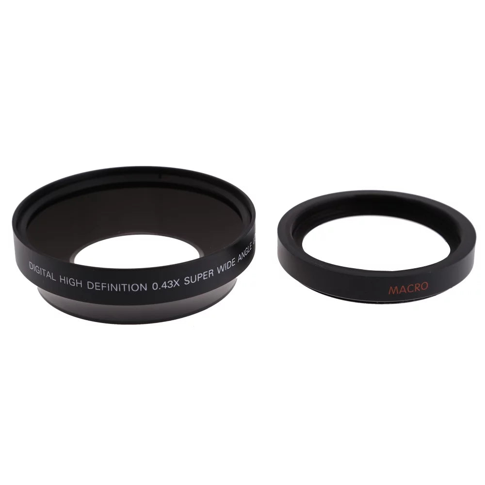 Lens and 0.43×SuPer Wide for Japan With Angle T5i Rebel T3i Macro OWSOO 18-135mm T4i Digital 70-300VR 17-85mm 67mm Definition High 18-105 Nikon Optics