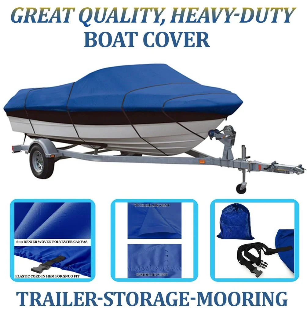 for BOAT PRINCECRAFT 206 2008 COVER QUALITY PRO BLUE, Compatible GREAT