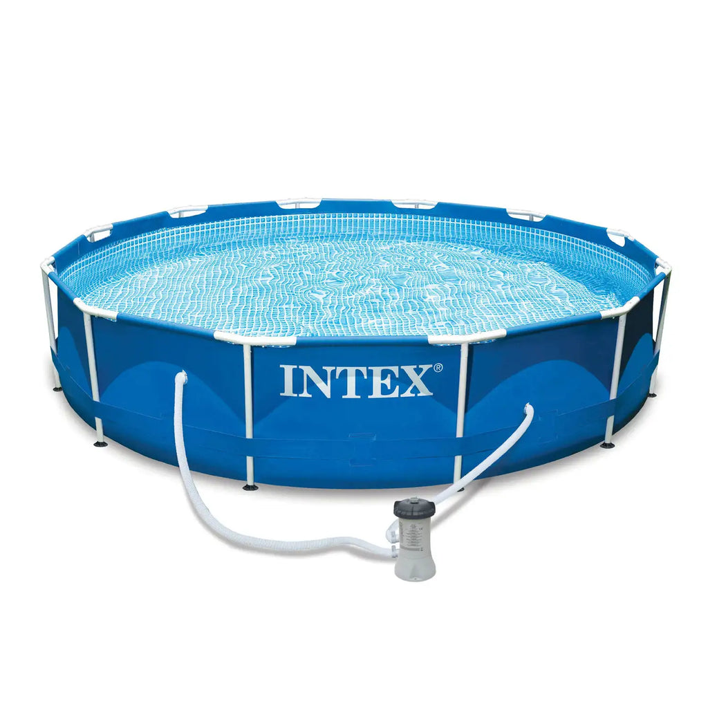 Ground Cartridge 6 and Above Pack, Cover Pump, Intex Filter w/ Pool Metal