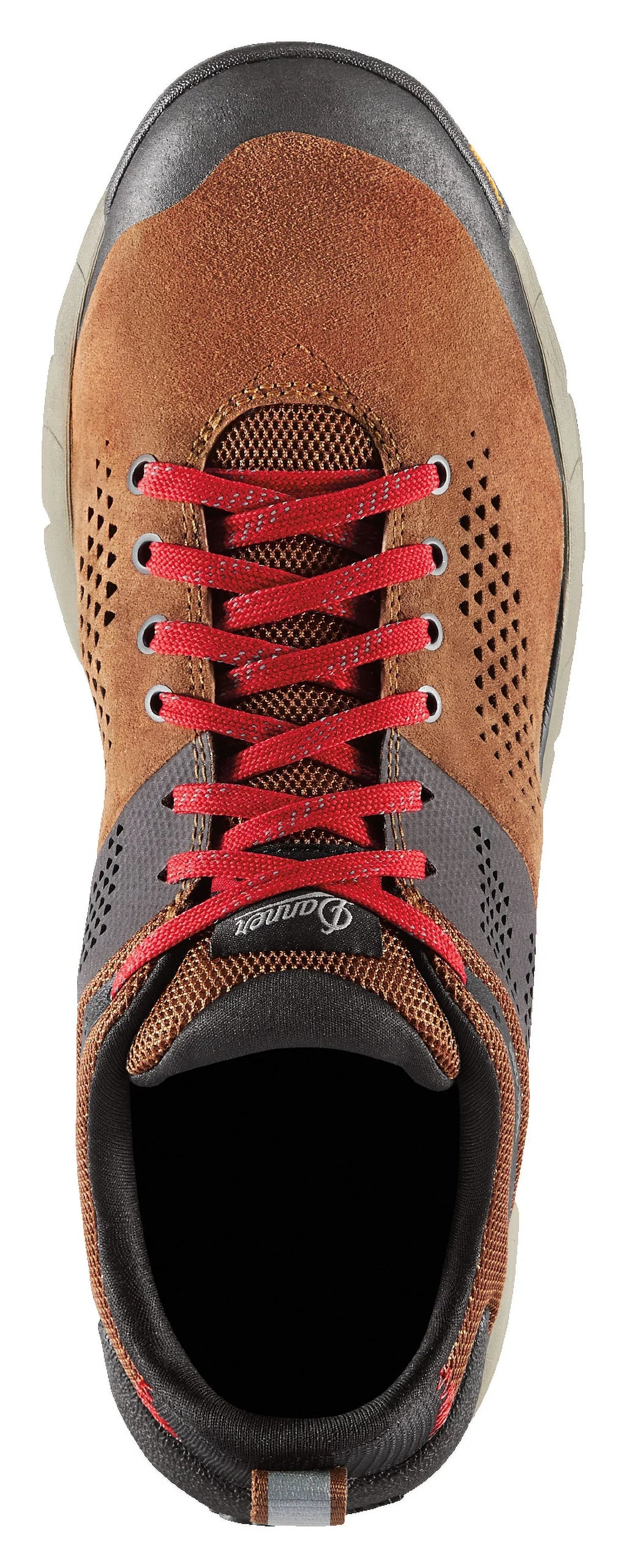 10.5M - Hiking Leather Trail Shoes Brown/Red for 2650 Men Danner - Refurbished