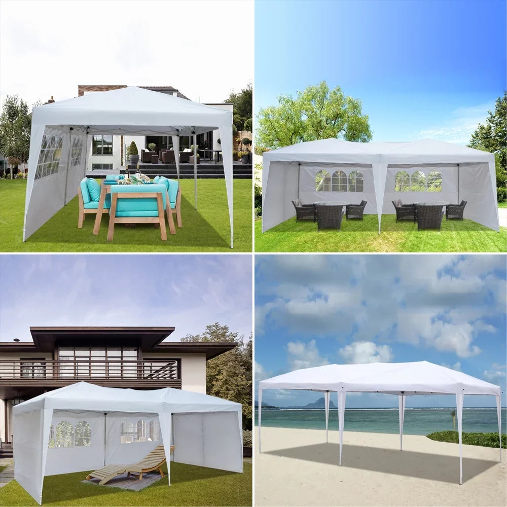 (600 with Tent dry Folding x (L White - enjoy Stay Waterproof Windows tent! durable with (20 and / 10 H) - 49.83 x - any W x 8.5)ft x x 250)cm x event 300 - our