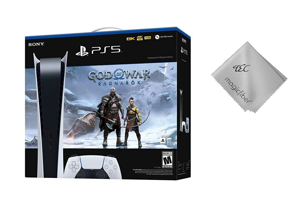 War 5 TEC -PlayStation Edition) Video - Sony Bundle Console Ragnarök (Digital (GOW) Game with of PlayStation_PS5 God