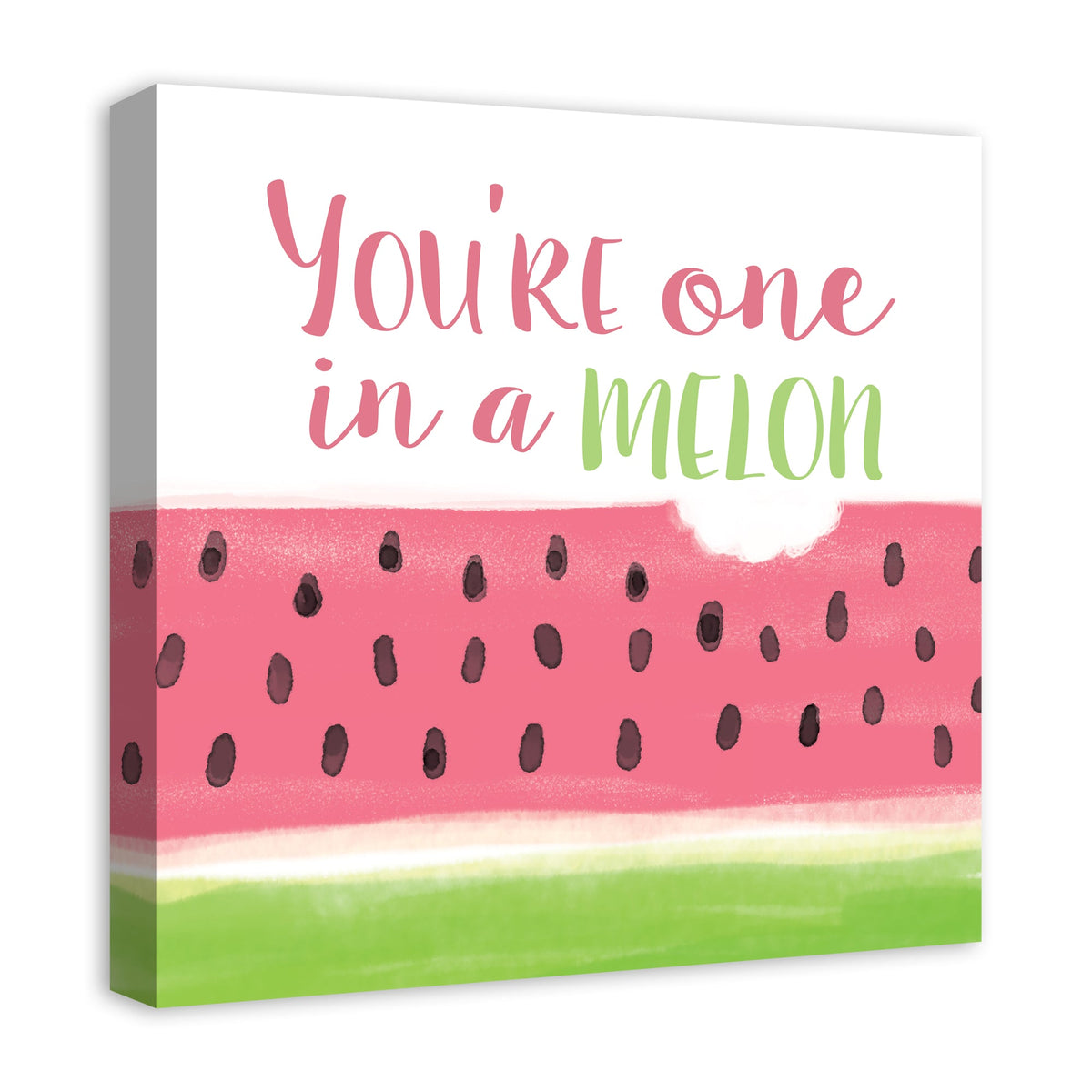 Creative Melon Art Products Canvas One in 20x20 Wall A