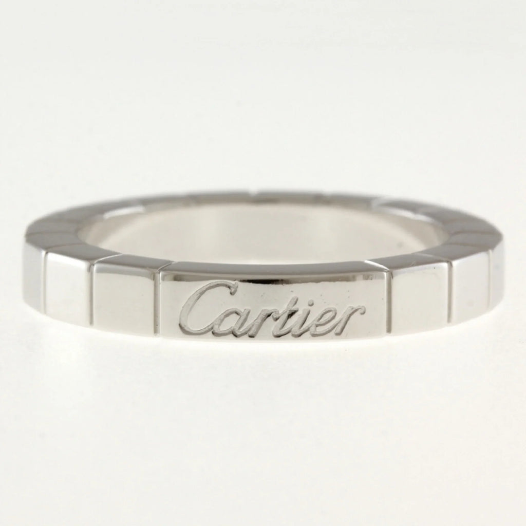 18K Pre-Owned CARTIER 8 Gold (Good) Raniere Women's Ring K18 Cartier No. White