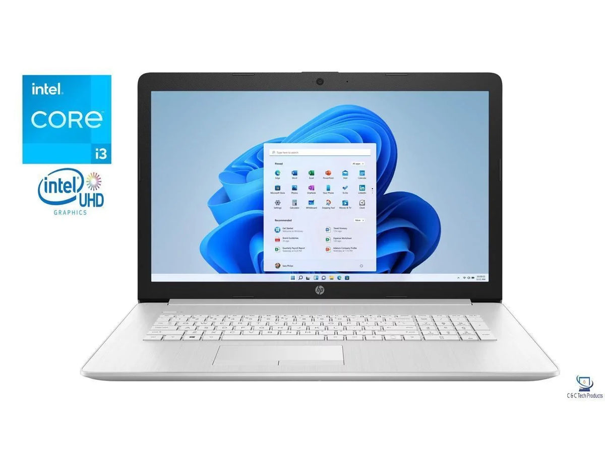 DDR4 11 i3-1115G4 Processor,8GB Bluetooth,USB,HDMI,Windows Gen Intel Notebook,11th SSD,Intel x 17.3" Graphics,Wifi-AC, HD+ HP Pro RAM,1TB 1600 900 Core UHD