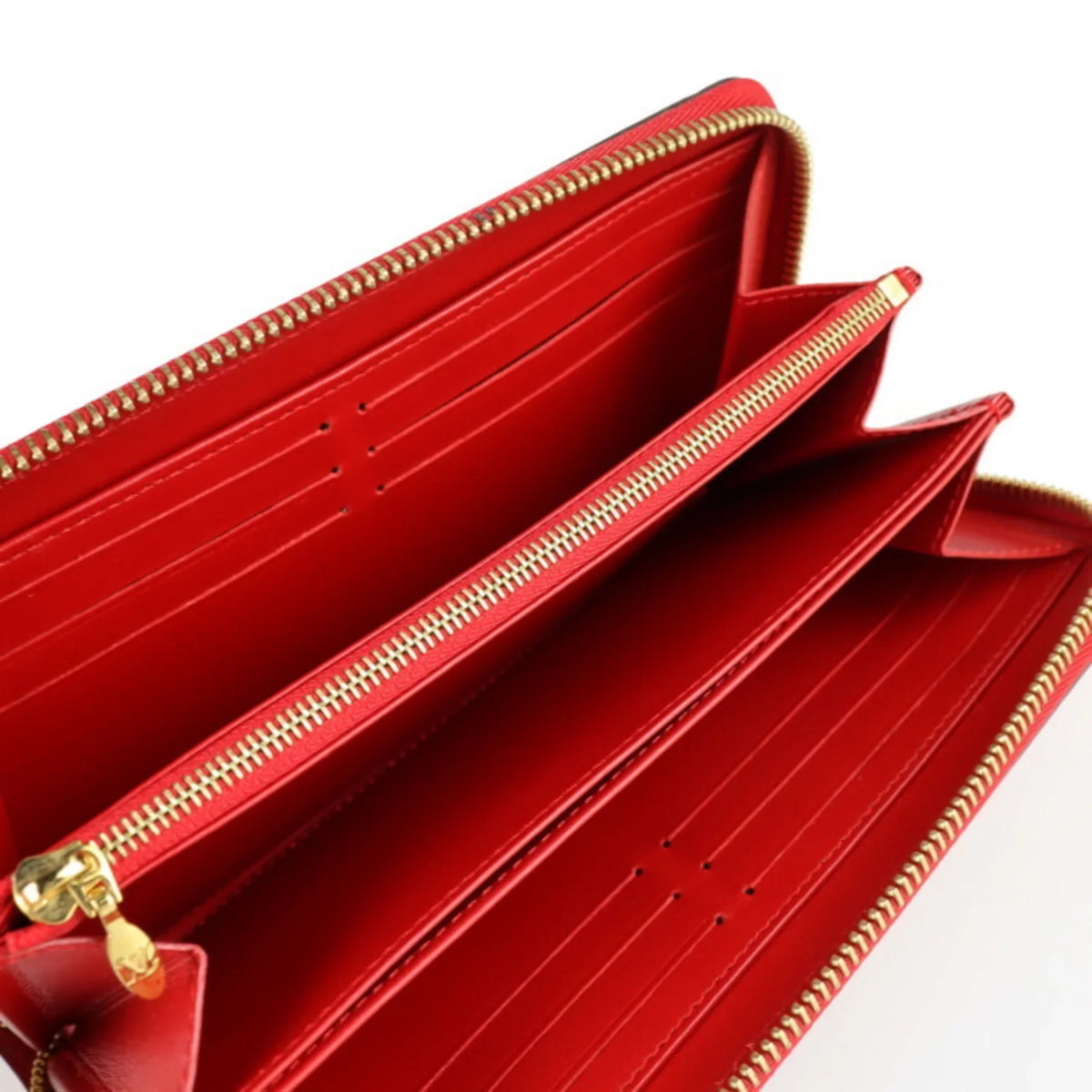 Pre-Owned Louis Vuitton Series Zipper M90417 (Good) Wallet VUITTON LOUIS Round Zippy Vernis Long