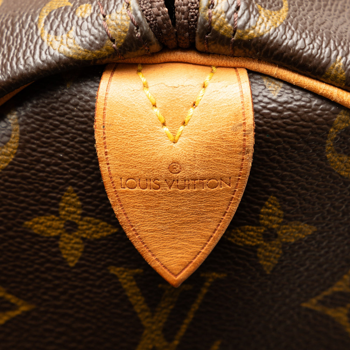 Travel Vuitton Keepall Unisex Brown WeekenderBag (Good) 50 Pre-Owned Bag Monogram Canvas Louis Authenticated