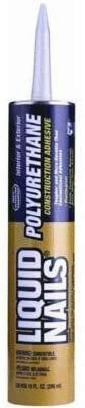 Nails Liquid Polyurethane Cartridge 10 Adhesive Construction Oz