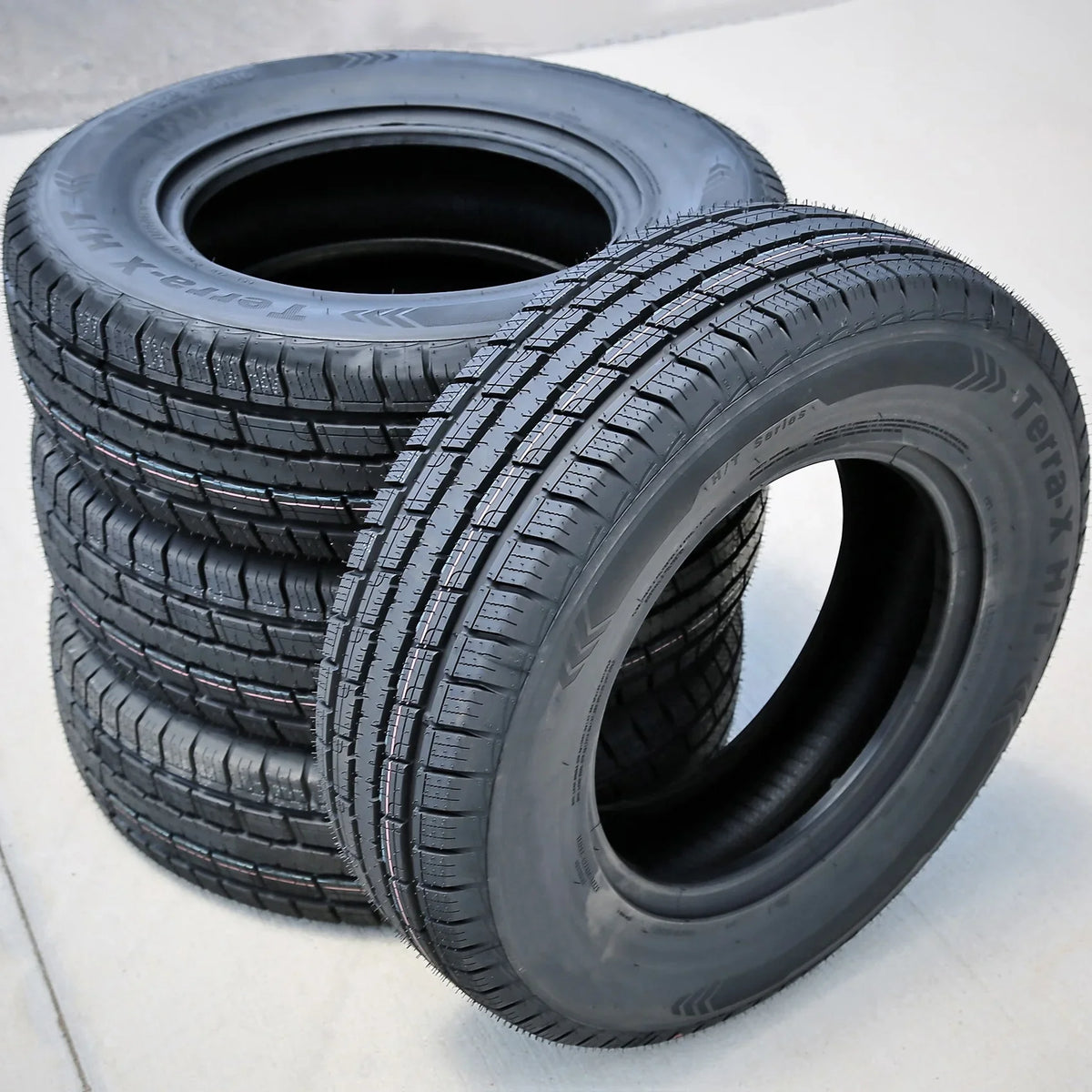 2014-18 Chevrolet SLE 1500 GMC 115T 4 Waterfall Tires of (FOUR) Fits: Set Silverado H/T 2010-21 265/70R17 Sierra Terra-X WT, 1500