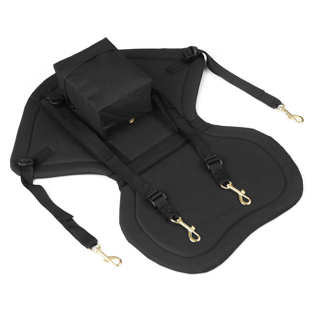 with Pad for Children Seat Cushioned Back - Kayak Comfortable Apexeon Support Watersports Seat