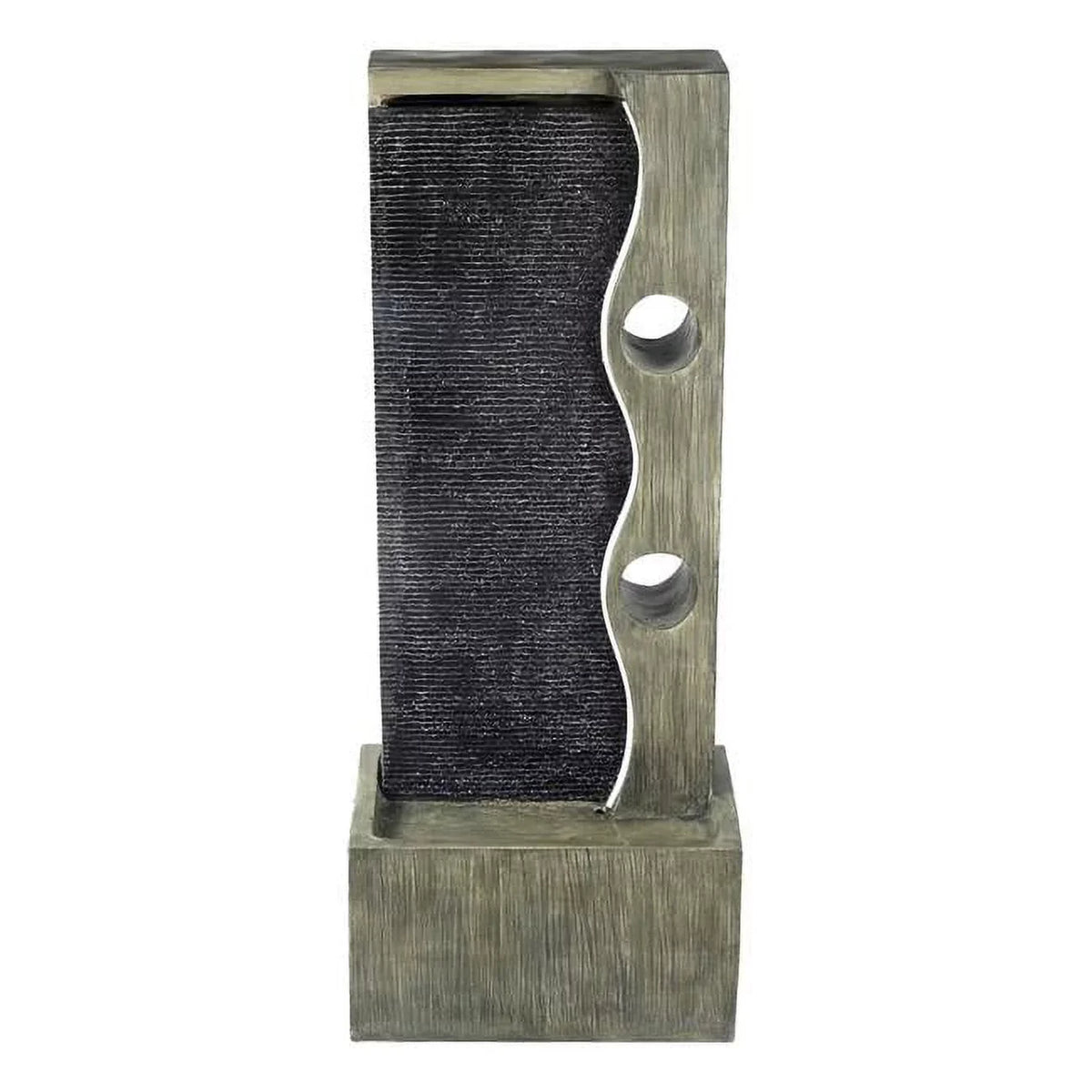 Contemporary LED 40 Belt Water Cacade with Fountain in.