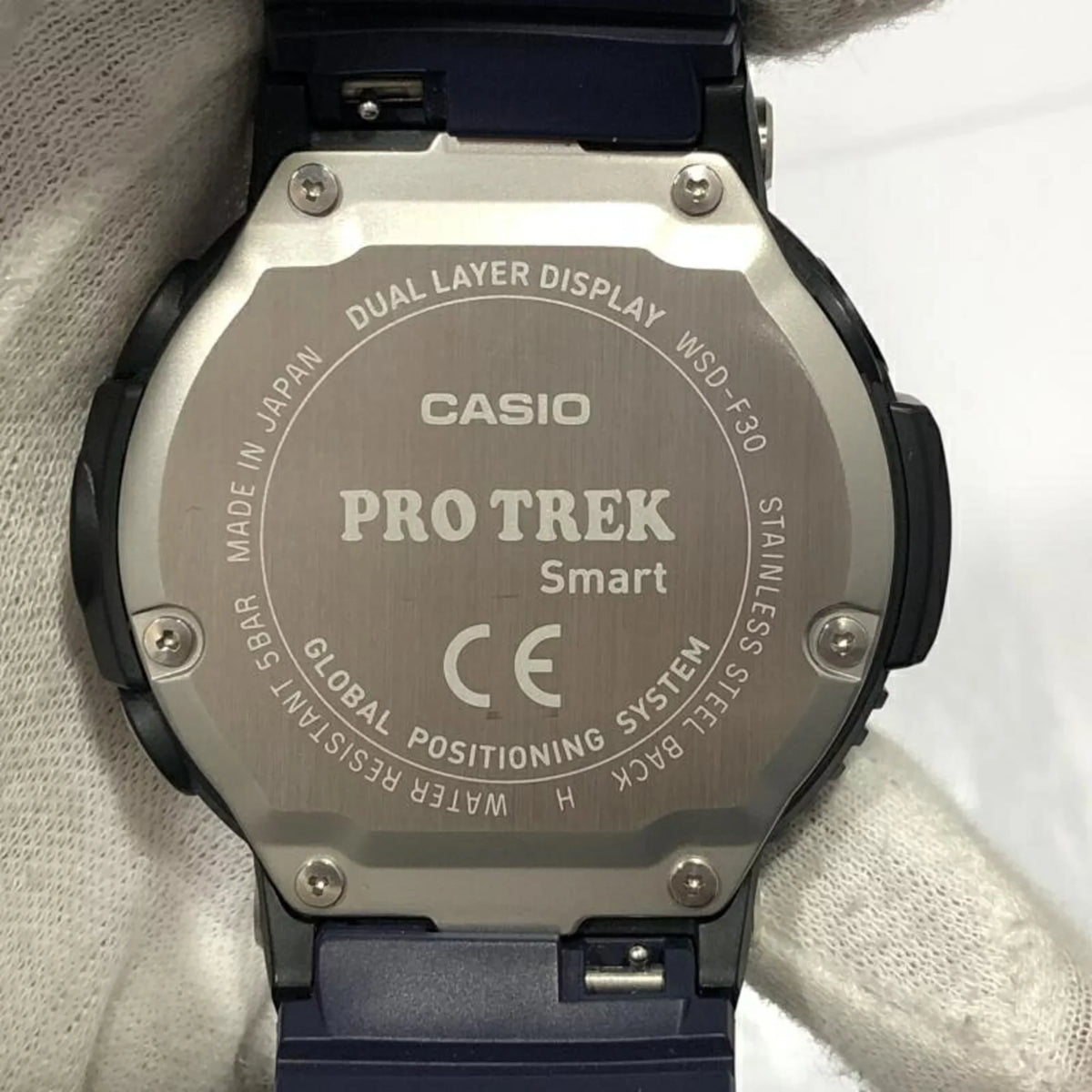 Casio smart box WSD-F30 with Trek Pre-Owned watch (Fair) PROTREK Pro CASIO