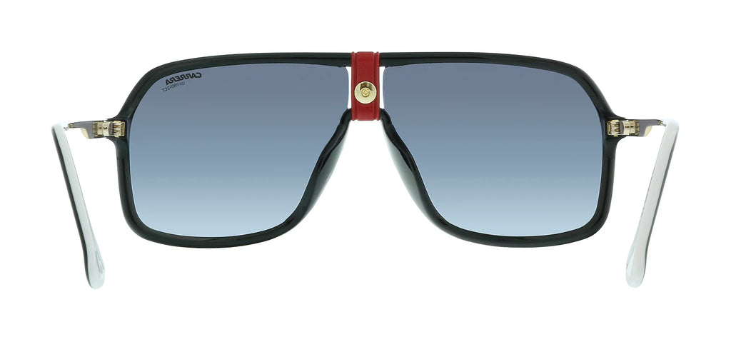 64mm, 1019/S 10mm Sunglasses, Pilot Carrera Gold/Gray Shaded,